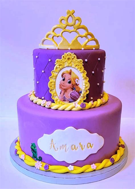 Rapunzel Birthday Cake Ideas Images Pictures Rapunzel Cake