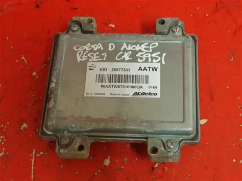 Vauxhall Corsa D Ecu Engine Control Unit A Xep Reset Aatw