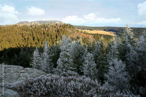 View From Naroznik On The Skalniak Massif Lookout In The Table