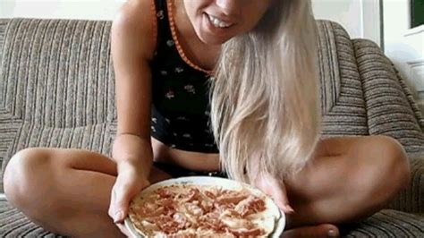 Pizza In A Stomach Fantasies Of Beautiful Blonde Clips4sale
