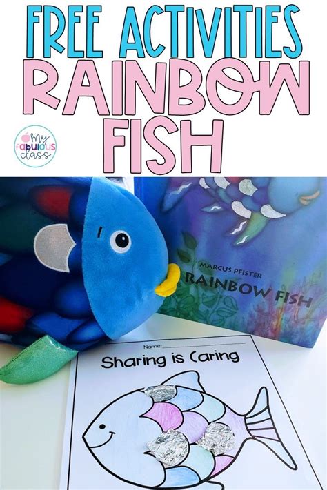 Rainbow Fish Free Activities 8 Books For Back To School Rainbow Fish