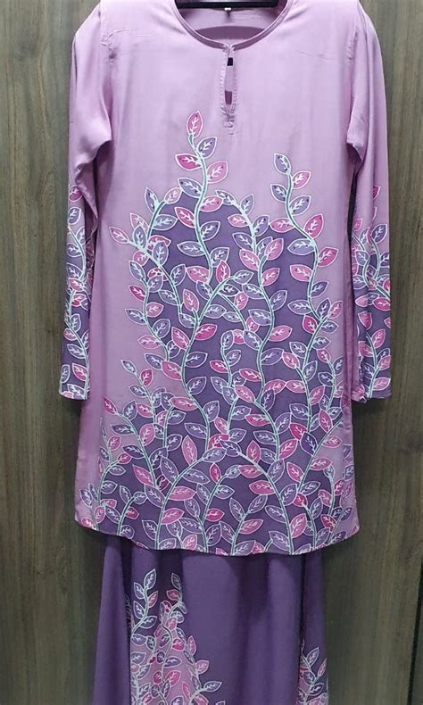 EXCLUSIVE BAJU KURUNG MODERN BATIK LUKIS TANGAN Women S Fashion