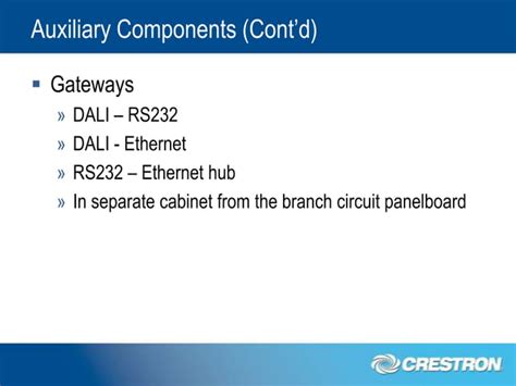 DALI Lighting Control Solutions Explained | PPT