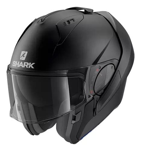 Capacete Shark Evo Es Blank Mat Kma Preto Fosco Fxm Tamanho Do Capacete