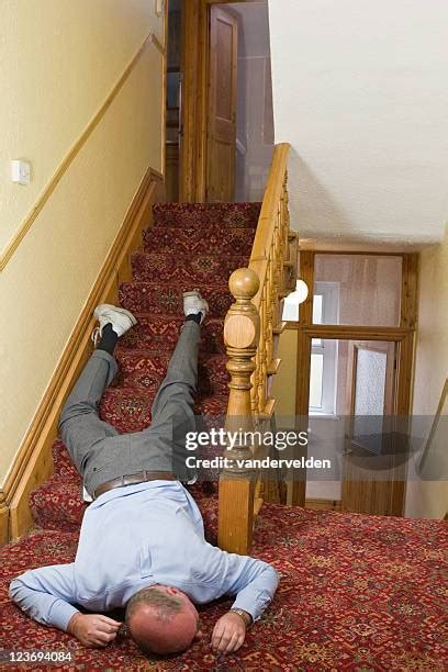 Guy Falling Down Stairs Photos And Premium High Res Pictures Getty Images