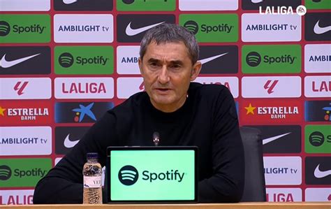 Valverde analiza la derrota y habla de Sancet Nico Iñaki Williams