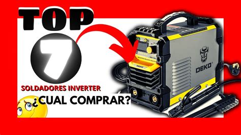 Los 7 MEJORES SOLDADORES INVERTER que verás en Amazon Máquinas