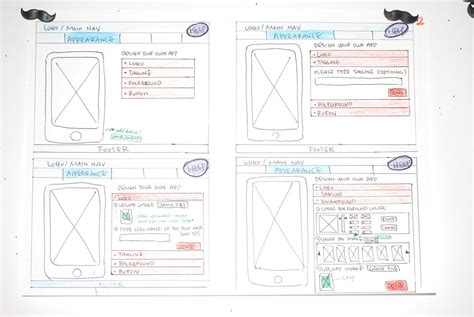 UX / Wireframe Sketch Collection on Behance