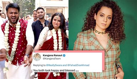 "Marriages Happen In The Heart": Kangana Ranaut Wishes Tanu Weds Manu ...