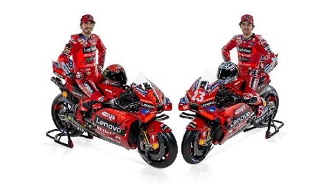 Tampil Merah Membara Ducati Lenovo Luncurkan Motor Baru MotoGP 2024