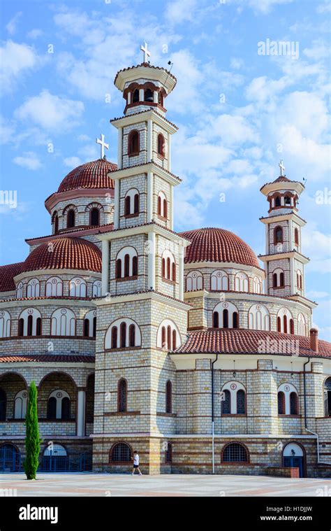 Korce Albania Stock Photo - Alamy