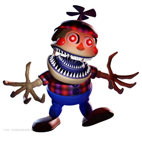 Nightmare Balloon Boy Character Render By Theunbearable101 On Deviantart