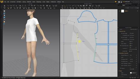 Marvelous Designer Basic Garment Shirring Dress Youtube