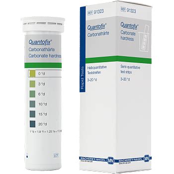 MN 德国 Semi quantitative test strips QUANTOFIX Carbonate hardness 91323