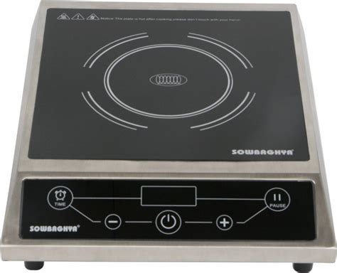 commercial table top induction stove  touch type sowbaghya