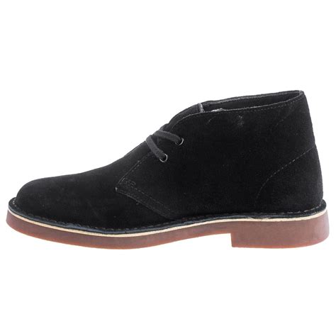 New Womens Clarks Acre Bridge Black Suede Leather Chukka Desert Lace Up