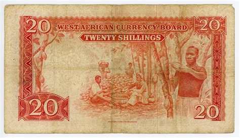 Shillings Frica Occidental Brit Nica Numista