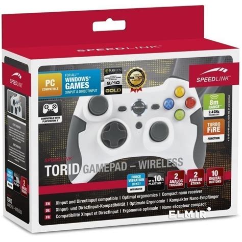 Геймпад Speedlink Torid Wireless for PS3 PC White SL 6576 WE 01