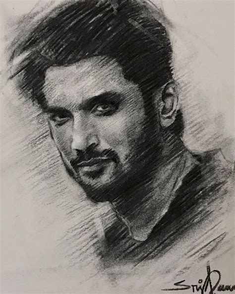 Pin By Dvithi On Sushant Singh Art Drawings Sketches Simple