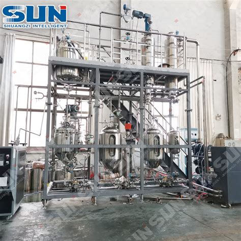 Stainless Steel Short Path Molecular Distillation Equipment Industrial