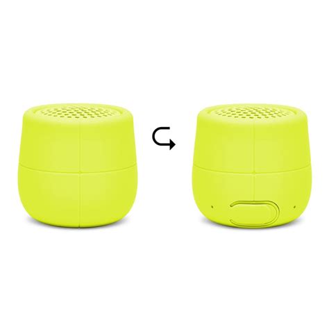 Mini Enceinte Bluetooth Mino X W Lexon Jaune Made In Design