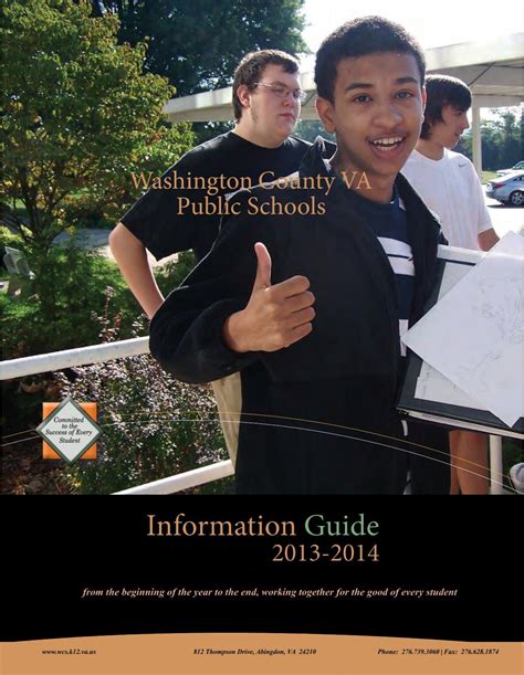 School Information Guide - Washington County Public Schools