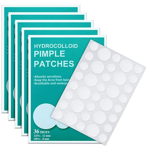 Pimple Patch Invisible Hydrocolloid Waterproof Patches Active Surface