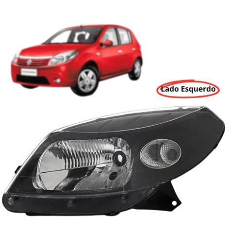 Farol Dianteiro Renault Sandero Kit Farol