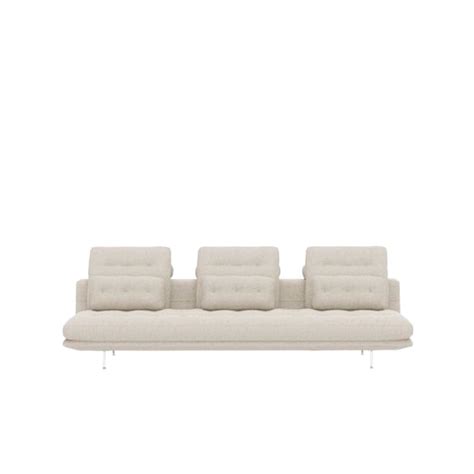 Grand Sof Seater Savana Pearl Melange Vitra By Antonio Citterio