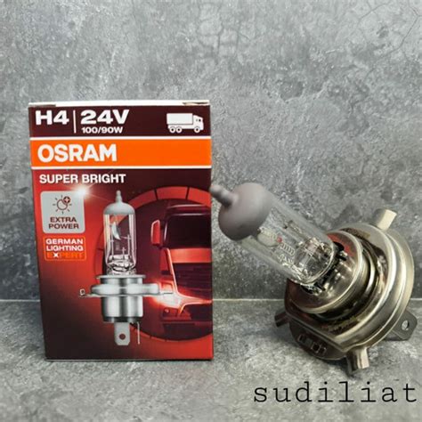 Jual Bohlam Lampu Halogen Mobil Osram H V W Super Bright