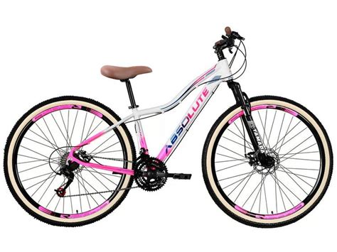 Bike Feminina Aro 29 Absolute Hera 2023 24V Freio Hidráulico