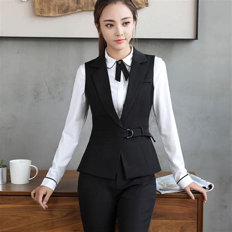 Lenshin 2 Piece Set Adjustable Waist Formal Pant Suit Waistcoat Belt