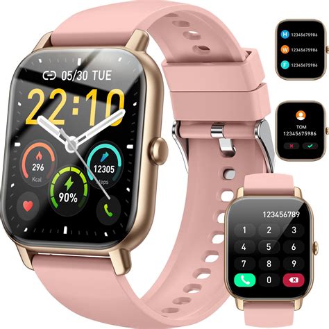 Smart Watch for Women Men Answer/Make Calls, 1.85" Fitness Watch with