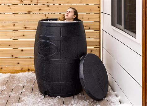 Ice Barrel Cold Plunge Therapy Tub — Recovery For Athletes