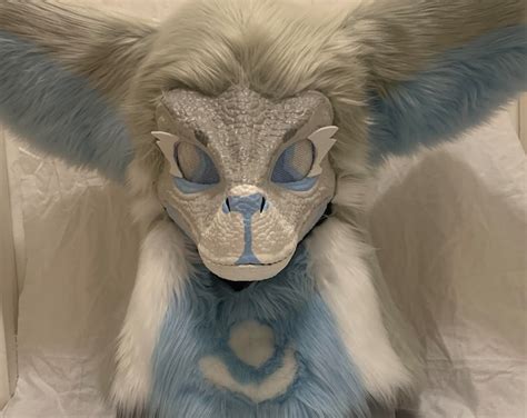 Dino Mask Fursuit Partial Premade Etsy