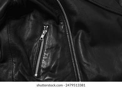 black leather jacket texture royalty  images stock