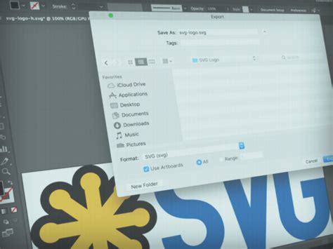 How to Export an SVG for web using Adobe Illustrator - WEBDOGS