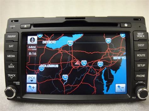 2010-2013 Kia Sportage OEM GPS Navigation System Display Screen CD Pla ...