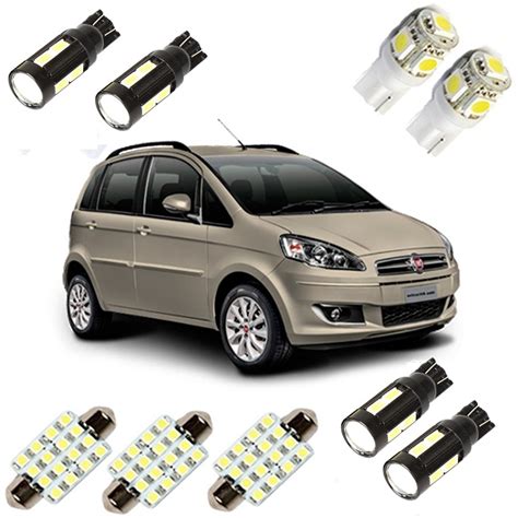 Kit L Mpada Led Idea Luz Pingo Teto Placa R Nfparts