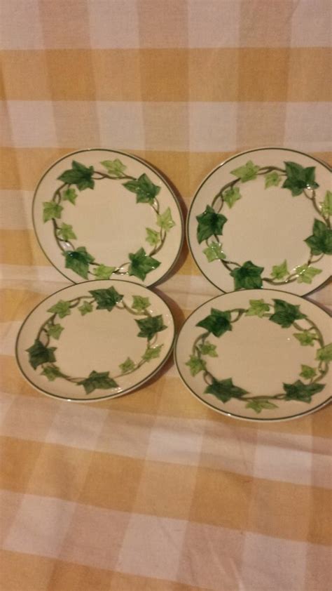 Franciscan Ivy Pattern Plates