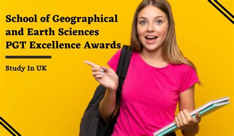 School Of Geographical And Earth Sciences Pgt Excellence Awards