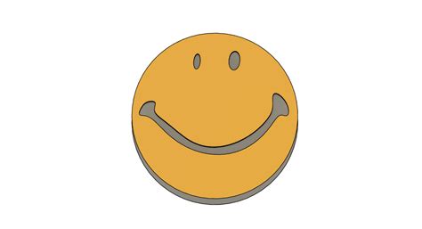 70's Smiley Face by Tom Anderson (The Real NEO) | Download free STL ...