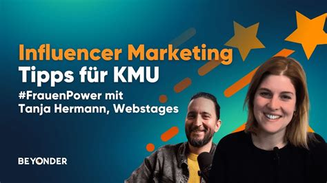 Influencer Marketing Tipps für KMU mit Tanja Hermann von WebStages