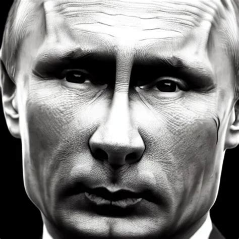 ultra realistic photo  vladimir putin bloody face openart