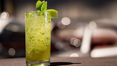 Granizado De Menta Y Lima Bebida Sin Alcohol Que Sabe A Mojito