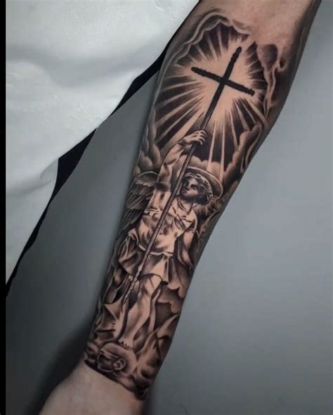 Jesus Forearm Tattoo Half Sleeve Tattoos Forearm Quarter Sleeve