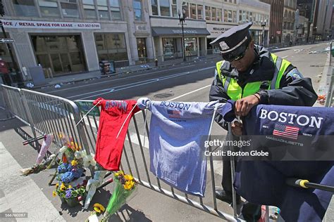 Boston Marathon Explosion Aftermath Boston Police Officer Samora