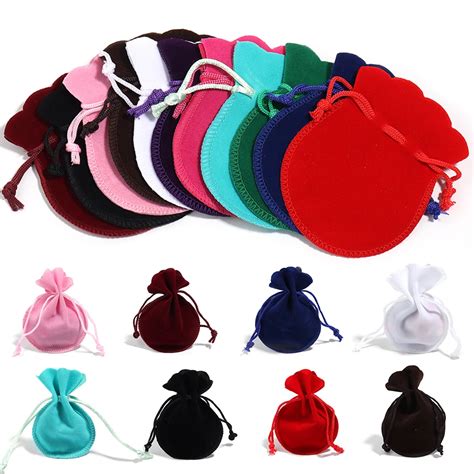 Xinyao 10pcs Lot 7x9 9x12cm Drawstring Velvet Pouches Jewelry Packing