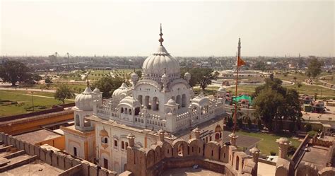 Samadhi Of Ranjit Singh With The City View To Lahore Pakistan