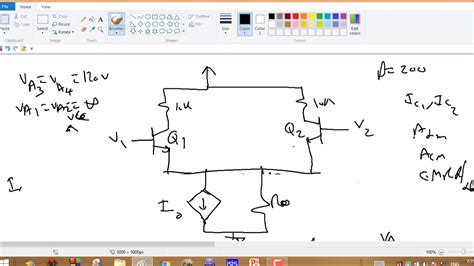 sec differential amplifier part youtube